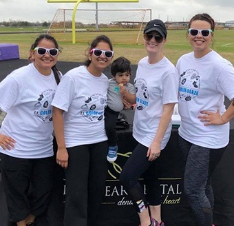 Fulshear Dental team at community event