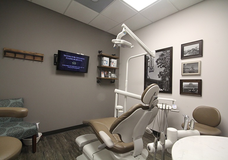 Dental exam room